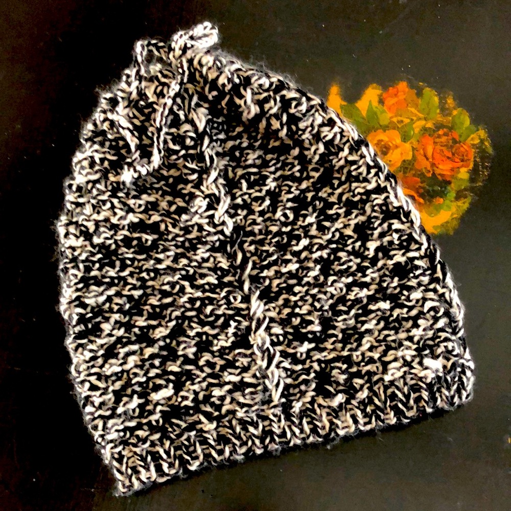 Slouchy beanie hat